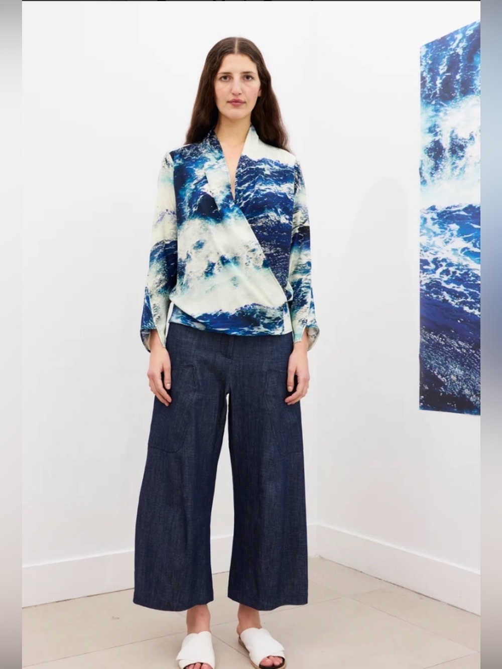 Sz 6 Zero + Maria Cornejo Jazmin Shirt - Picture 6 of 13